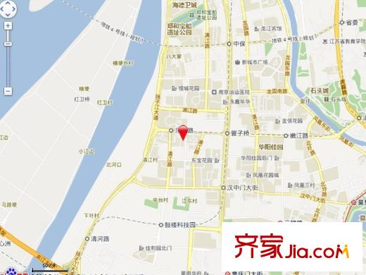 辰龍綠苑交通圖