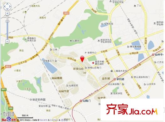 詠梅山莊交通圖