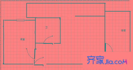 南磚新村戶型圖戶型圖 2室 2室1廳1衛(wèi)1廚