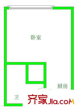 金陵尚府戶型圖戶型圖1室 1室1廳1衛(wèi)1廚