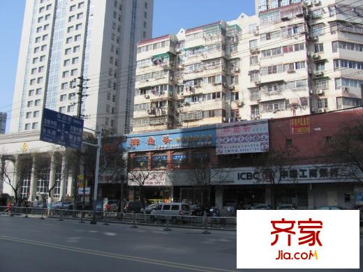 金陵尚府外景圖沿街商鋪水晶街（2012.02）