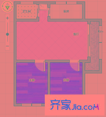 金域中央街區(qū)戶型圖戶型圖 2室 2室2廳1衛(wèi)1廚