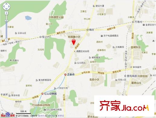 林景瑞園交通圖
