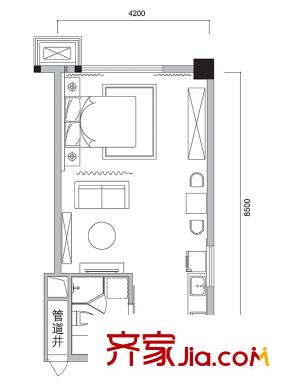 亞都天元居戶(hù)型圖戶(hù)型圖 1室 1室1廳1衛(wèi)1廚