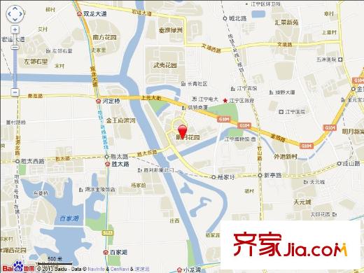 明月花園交通圖