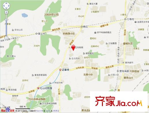 北城世家交通圖