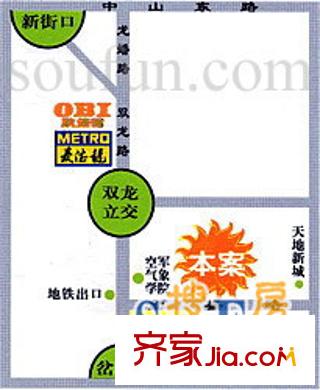盈家春天交通圖