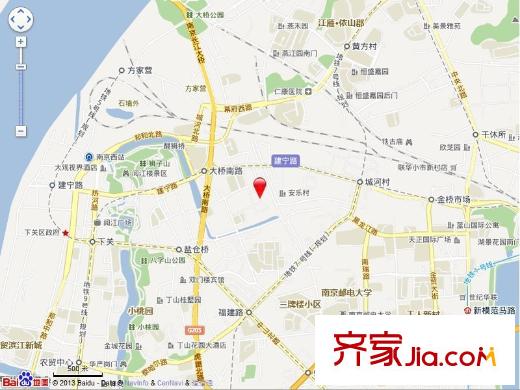 五所村小區(qū)交通圖