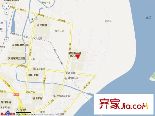 天潤城六街區(qū)交通圖