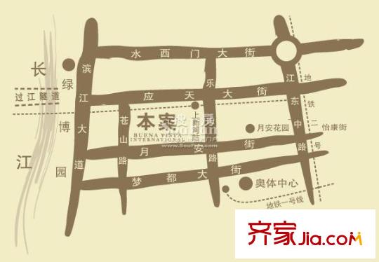 金基匯錦國際交通圖金基匯錦地圖