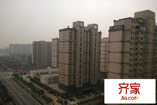 金基匯錦國際實(shí)景圖小區(qū)已基本完工（2015-1-5）