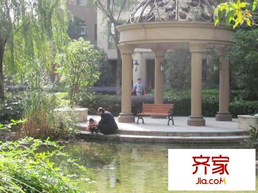 金基匯錦國際實(shí)景圖小區(qū)景觀（2012.11）