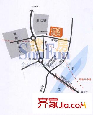 海潤楓景家園交通圖