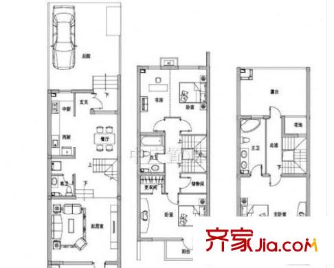 武夷花園戶(hù)型圖戶(hù)型圖 4室 4室2廳3衛(wèi)1廚