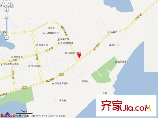 西海景苑交通圖