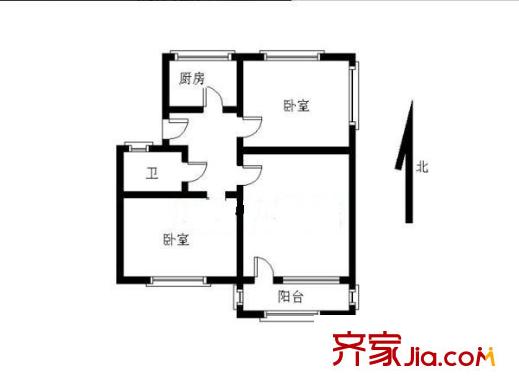 新河一村戶型圖戶型圖 3室 3室1衛(wèi)1廚