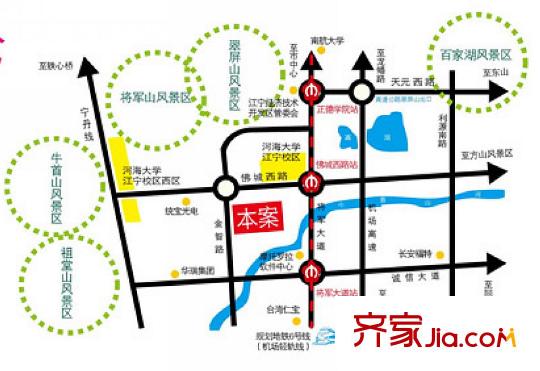 丹佛小鎮(zhèn)交通圖丹佛SOHO