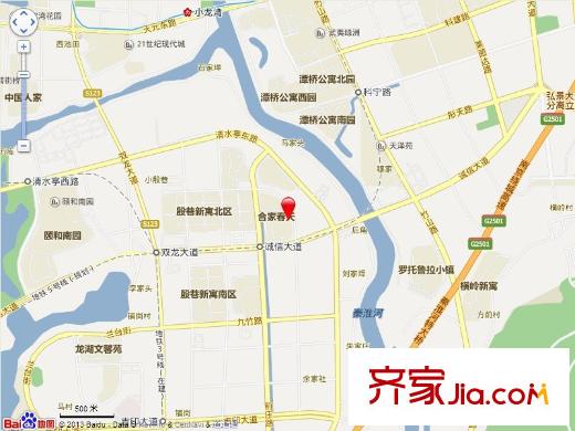 合家春天交通圖
