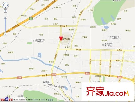 裕民家園交通圖