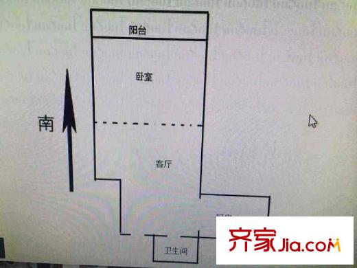 大地伊特花園戶型圖戶型圖2室 2室1廳1衛(wèi)