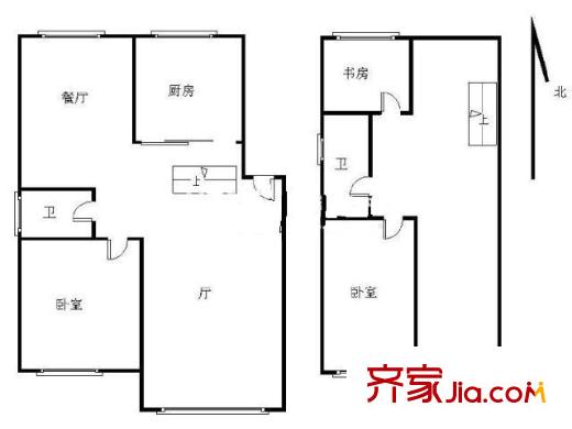 方圓綠茵戶型圖戶型圖5室 5室2廳2衛(wèi)1廚