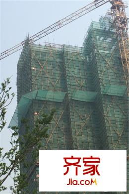 雍福龍庭樓棟建筑實(shí)景（2015-10-16）