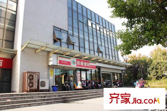 仙林誠品城配套圖小區(qū)南面的超市（2012.11）