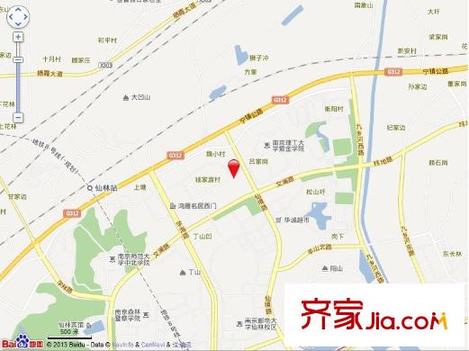 仙林誠品城交通圖