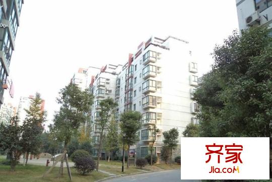 藍(lán)岸親水灣花園外景圖