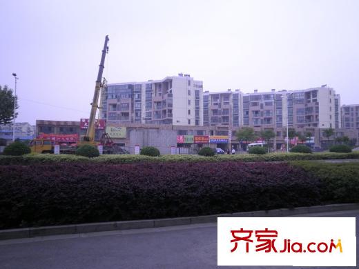 明發(fā)濱江新城一期配套圖向北1500米幸福美地小區(qū)（2010.05.28）