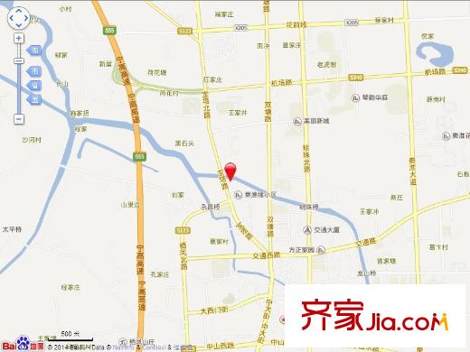 華輝秦淮公館交通圖