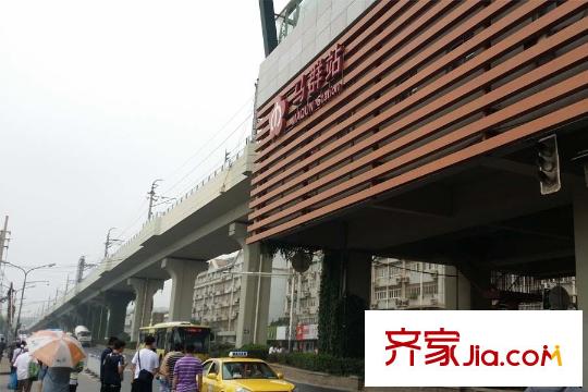 中垠紫金觀邸項(xiàng)目馬群地鐵站（2015-6-10）