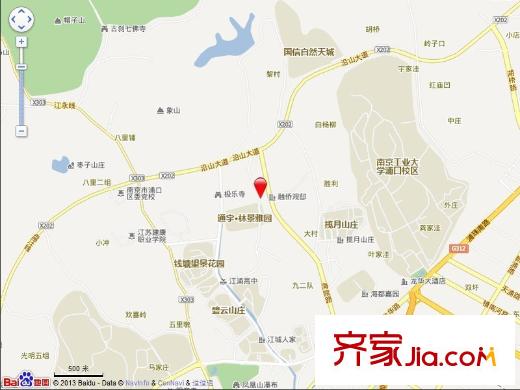 浦口國有資產G87地塊交通圖