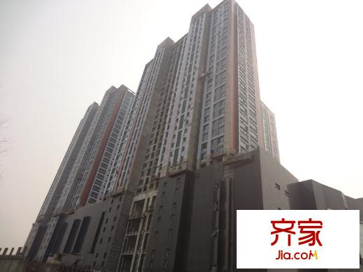 曉莊國際廣場一期02幢施工進(jìn)度（2012-03）