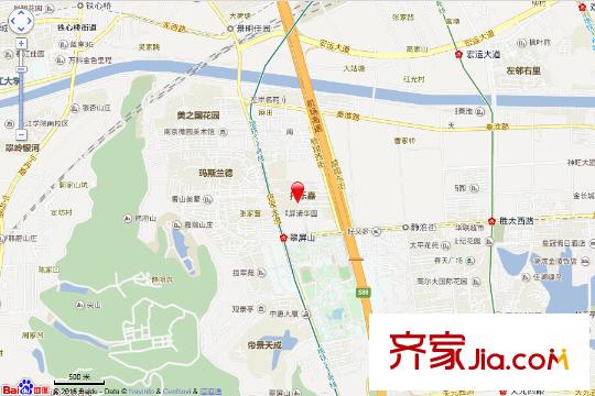 翠屏托樂嘉交通圖