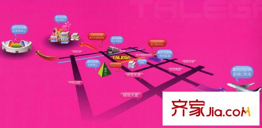 翠屏托樂嘉區(qū)位圖