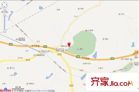 陽明山莊交通圖