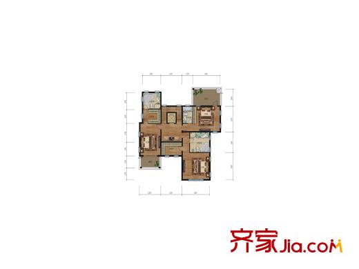 陽明山莊三期C-S-01戶型三層 3室1廳2衛(wèi)1廚