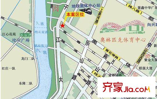 酈城御園交通圖