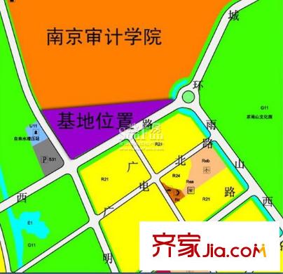 雨山美地交通圖