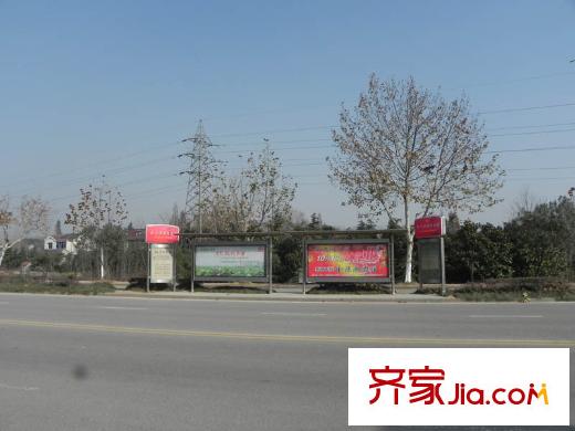 雨山美地小區(qū)附近公交車(chē)站北江豪庭站（2011.12.22）