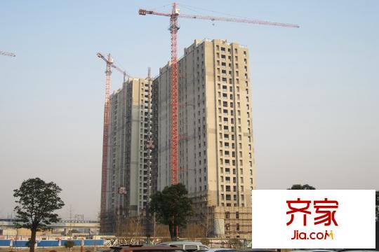 協(xié)眾水岸風(fēng)華項目工地實景（2015-1-8）