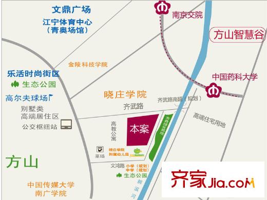 華菁水苑區(qū)位圖