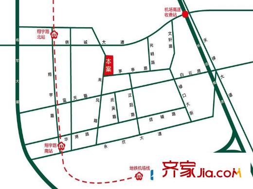 百利廣場交通區(qū)位圖