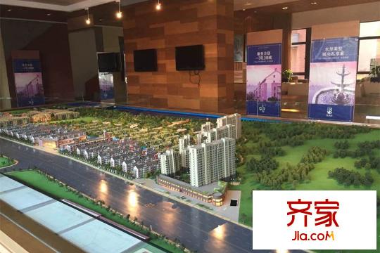 天澤苑沙盤實(shí)景（2015-3-12）