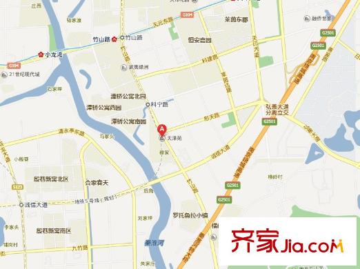天澤苑交通圖
