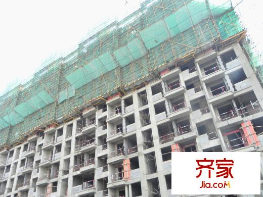 牧龍湖壹號(hào)建筑工程進(jìn)度（2013.10.23）