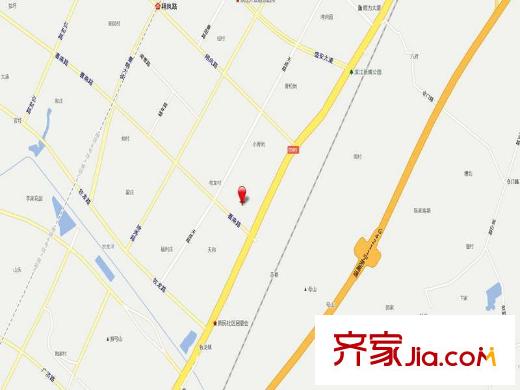 牧龍湖壹號區(qū)位示意圖