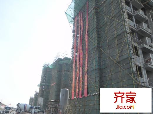 牧龍湖壹號(hào)建筑工程進(jìn)度（2013.10.23）