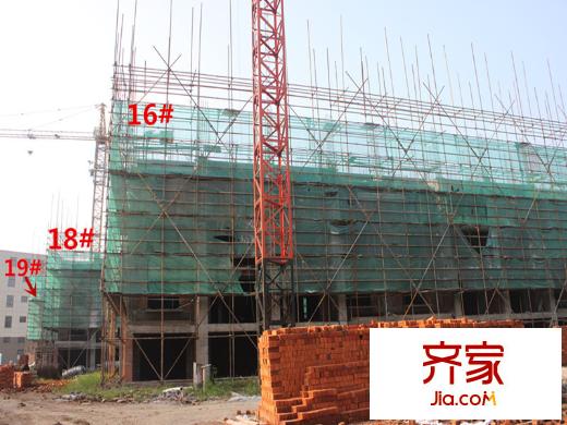 江岸景城工程進度16#、18#、19#（2014-08-21）